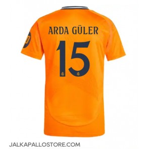 Real Madrid Arda Guler #15 Vieraspaita 2024-25 Lyhythihainen